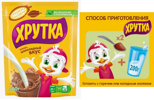 Какао ХРУТКА быстрорастворимый м/у 500г*8