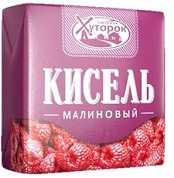 Кисель БАБУШКИН ХУТОРОК Малиновый натуральный для варки брикет, 180г*20