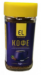 Кофе EL PASSA сублимированный с Каскарой с/б, 100г*12