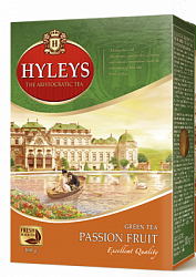 Чай HYLEYS Плод Страсти зелёный крупнолистовой с маракуйей карт/у, 100г*20
