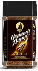 Кофе ЧЁРНЫЙ ПАРУС  Gold сублимированный с/б, 95г*8