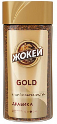 Кофе ЖОКЕЙ Голд сублимированный с/б, 95г*12
