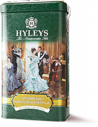 Чай HYLEYS Английский Королевский Купаж чёрный цейлонский крупнолистовой с цитрусом ж/б, 100г*20 