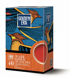 Чай GOLDEN ERA 40 EARL GREY чёрный цейлонский с бергамотом, 250г*24