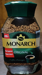 Кофе MONARCH ORIGINAL сублимированный с/б, 270г*6