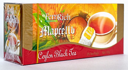 Чай FEMRICH Марселль чёрный б/к, 25пак*2г*28