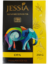 Чай JESSIA ОПА чёрный цейлонский крупнолистовой, 250г*24