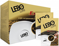 Кофе LEBO Extra сублимированный разовый карт/у, 25 пак*2г