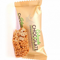 Конфета Мультизлаковая Co barre de CHOCOLAT с белой глазурью, м/у 150г*21