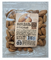 Миндаль сорта Avijor Отборный жареный 100г*40
