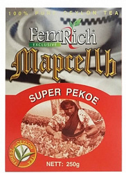 Чай FEMRICH Марселль Super Pekoe чёрный цейлонский, скрученный в шарик карт/у, 250г*20
