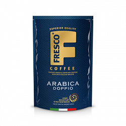 Кофе FRESCO Arabica Doppio сублимированный с молотым м/у, 190г*10