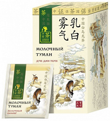 Чай Зелёная Панда Молочный Туман, зелёный оолонг в/к, 25пак*2г*10