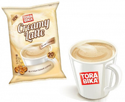 Кофейный Напиток TORABIKA CREAMY LATTE м/у, 20пак*30г*12