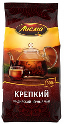 Чай ЛИСМА Крепкий чёрный м/у, 300г*18