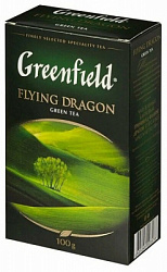 Чай Greenfield Flying Dragon зелеленый листовой, карт/у, 100г*14
