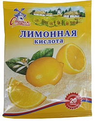 Специи СТАРАЯ МЕЛЬНЯЛ Лимонная кислота Премиум м/у, 20г*25*6бл