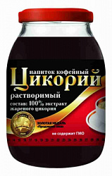 Цикорий РУССКИЙ 100% экстрат жареного цикория жидкий с/б, 330г*25