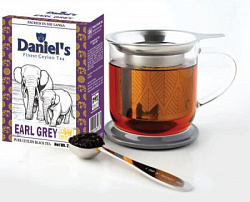 Чай Daniels EARL GREY чёрный цейлонский, карт/у 250г*40