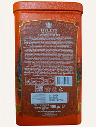 Чай HYLEYS Плод страсти чёрный крупнолистовой с маракуйей ж/б, 100г*16 