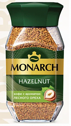 Кофе MONARCH HAZELNUT сублимированный с/б, 95г*6