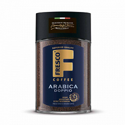 Кофе FRESCO Arabica Doppio сублимированный с молотым с/б, 100г*6
