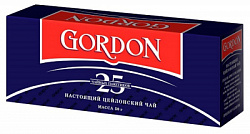 Чай GORDON Цейлонский чёрный б/к, 25пак*2г*24