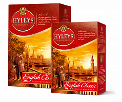 Чай HYLEYS Английский Классический чёрный крупнолистовой карт/у, 100г*20