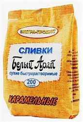 Сливки сухие БЕЛЫЙ АРАП Карамельные Заменитель на растительной основе м/у, 200г*24